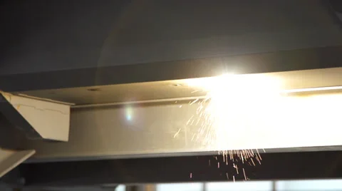 Welding sparks super slow motion Vídeos de archivo 27823480