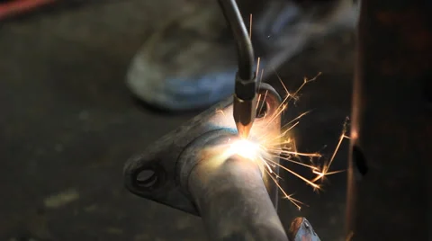 Welding  steel Stock Footage 36214920