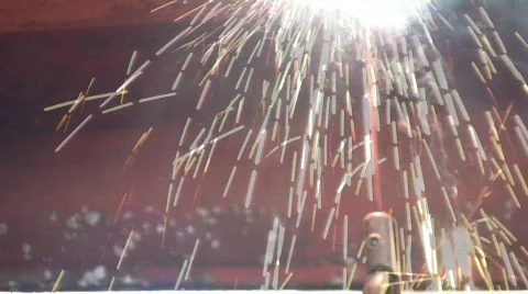 Welding stinger Video stock 489179