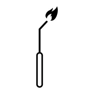 Welding technology icon, metal tool equipment symbol, safe weld vector illust Illustrazione stock