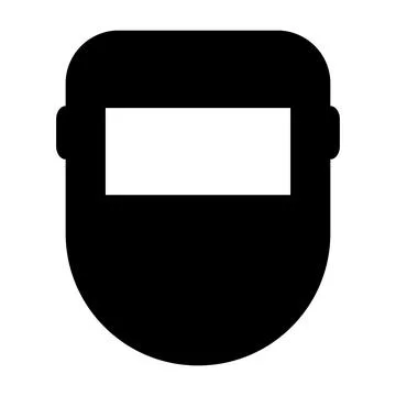 Welding technology icon, metal tool equipment symbol, safe weld vector illust Illustrazione stock