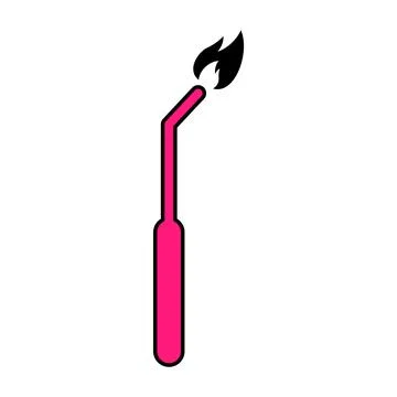Welding technology icon, metal tool equipment symbol, safe weld vector illust Illustrazione stock