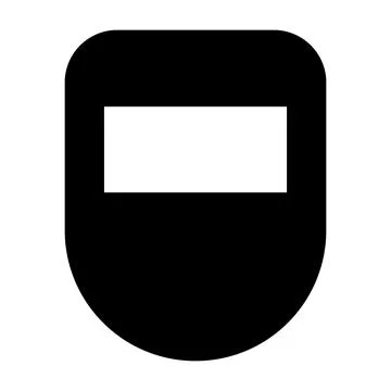 Welding technology icon, metal tool equipment symbol, safe weld vector illust Illustrazione stock