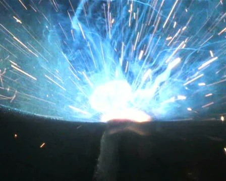 Welding Torch, Close Up Stock Footage 284917
