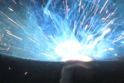 Welding Torch, Close Up Stock Footage 285278