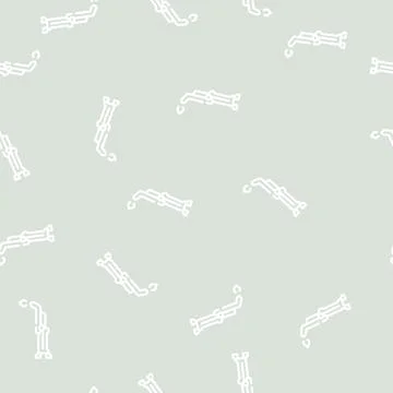 Welding torch line vector seamless pattern Stock Illustration