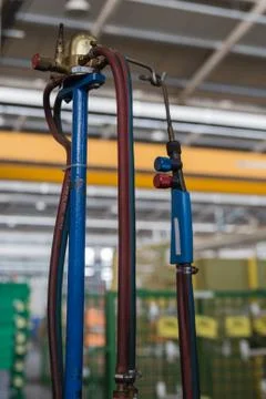 Welding torch Stock Photos