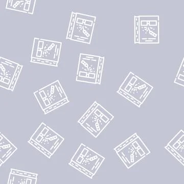 Welding tutorial line vector seamless pattern line 库存插图