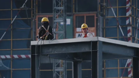 Welding Without Eye Protection China Stock Footage 224337913