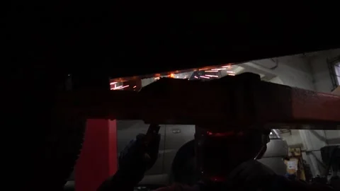 Welding work custom cars Stock-Footage 222888638