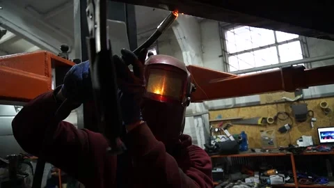 Welding work custom cars 動画素材 222888749