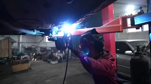Welding work custom cars Видео 222889027