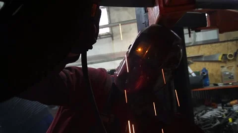 Welding work custom cars Vidéo 222889534