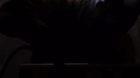 Welding work at the factory. Stock Footage 74774138