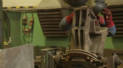 Welding work Stock Footage 33402738