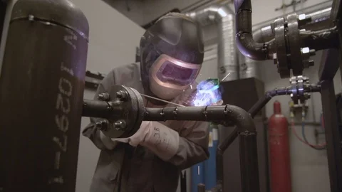 Welding work Видео 124477950