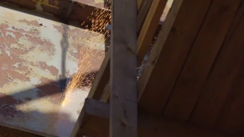 Welding work Stock Footage 263967826