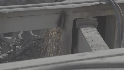 Welding work, welding seam, metal, welder Stock Footage 278397931