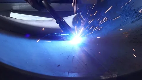 Welding Zoom Out Stock Footage 149328436