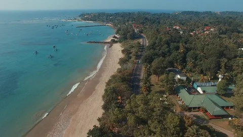 Weligama Day Video stock 73218069