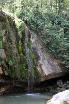 Well campdevanol river 写真素材