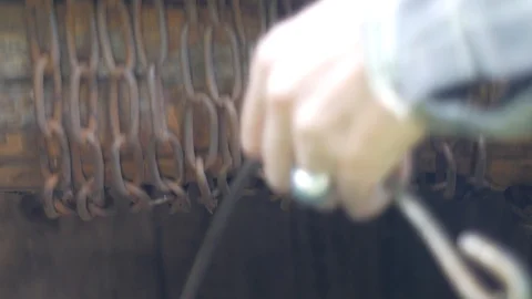 Well, the chain is moving. Stock Footage 90081479