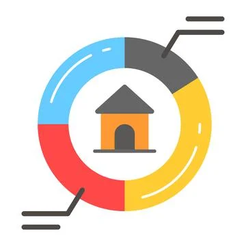 A well crafted hand drawn icon representing wireframe layout. Stockillustratie