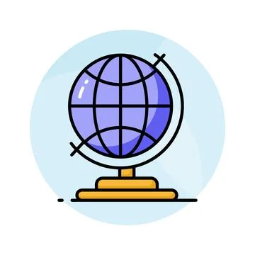 Well crafted isometric illustration presenting a vast global database network Иллюстрация