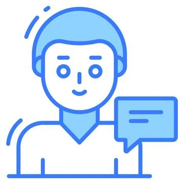 Well designed flat vector icon of common robin bird asset. Иллюстрация
