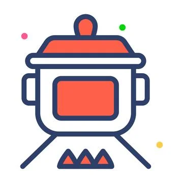 Well designed glyph sticker representing a successful cent on the podium Stock Illustration