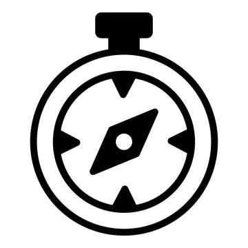 A well designed hand drawn icon of process flowchart clipboard. Stock Illustration