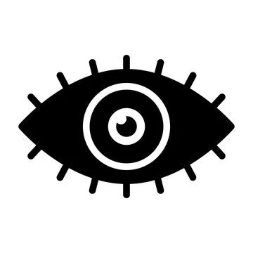 A well designed hand drawn icon showing a ui measurement tool. Stock-Illustration