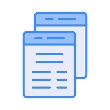 Well designed isometric illustration of computer data processing and analytics. Stock Illustration