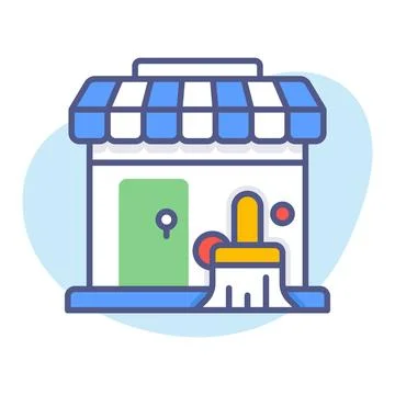 Well designed isometric illustration of crane building software development イラスト素材