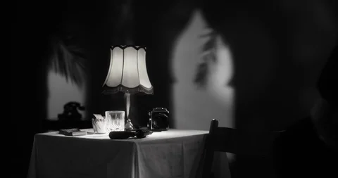 Well dressed author sitting down while collecting thoughts Stock Footage 103234415