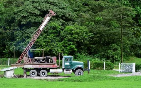 Well drilling Stock Photos