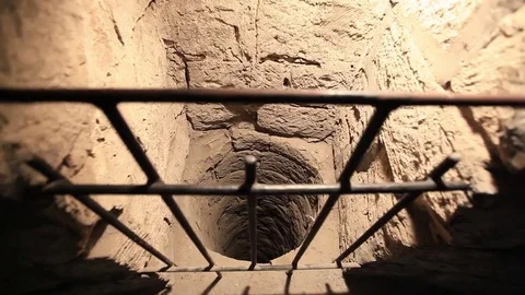 Well in the dungeon Stock Footage 81755319