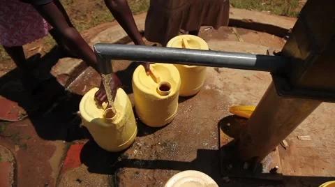 Well Jerrycan tilt Video stock 46028660