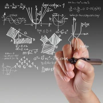 Well-known physical formula Stock Illustration