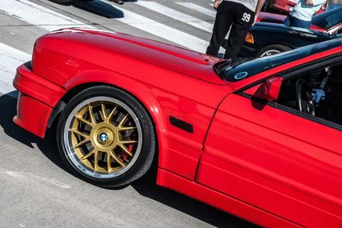 A well maintained BMW e30 Fotos Stock