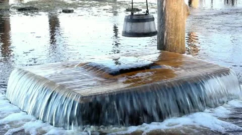 Well witch from underground Stock-Footage 10861701