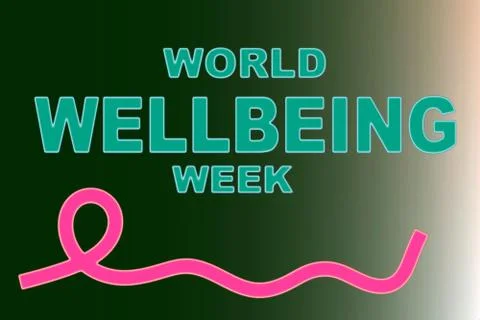 Wellbeing week Stock Illustration