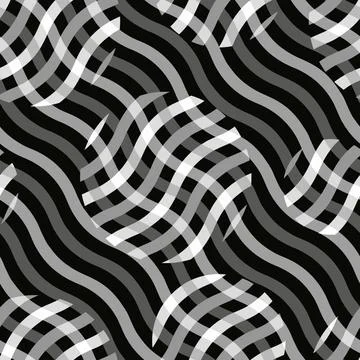 Wellenbälle seamless pattern, vector graphic, waved balls Copyright: xZoon.. Stock Photos