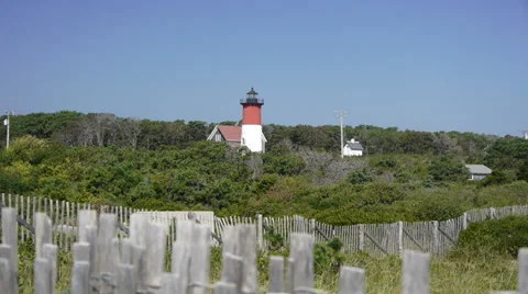 Wellfleet Lighthouse Cape Cod Stock Footage 27237283