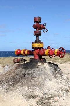 Wellhead in Cuba Foto stock