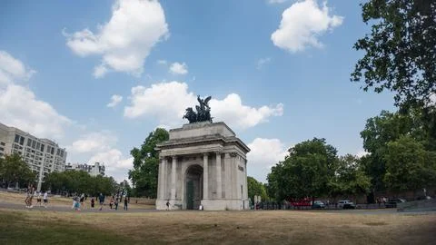The Wellington Arch Stock Photos