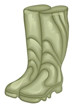 Wellington boots Stock Illustration