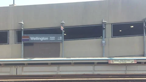 Wellington Chicago Train Stop Vidéo 166364530