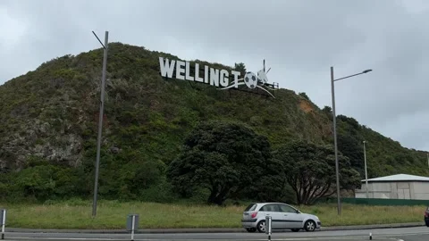 Wellington sign Stock Footage 323580175