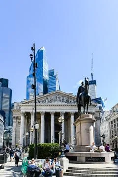 Wellington Statue Stock Photos